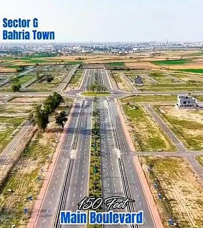 بحریہ ٹاؤن ۔ سیکٹر جی بحریہ ٹاؤن,لاہور میں 5 مرلہ رہائشی پلاٹ 40.0 لاکھ میں برائے فروخت۔