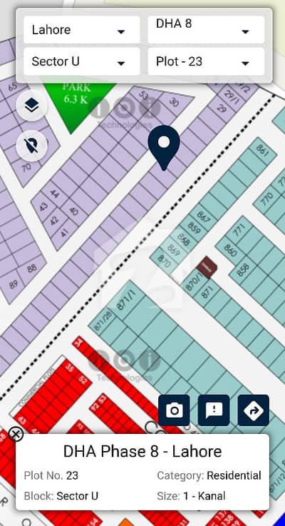 1Kanal residential plot for sale U. 23