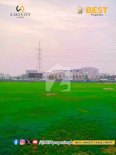 5 Marla Plot M 8 Corner Plot for Sale Prime Location in Lake City