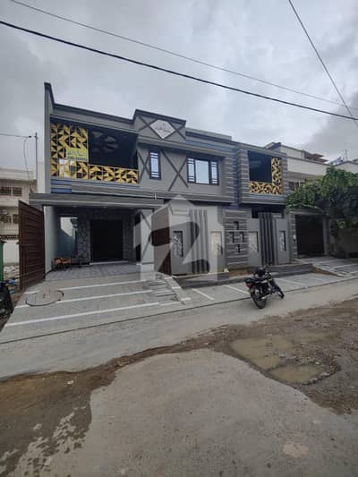 PRIME LOCATION, LUXURIOUS BRAND NEW 400 SQR. YDS GROUND + ONE HOUSE FOR SALE IN SAADI TOWN BLK 3 KARACHI