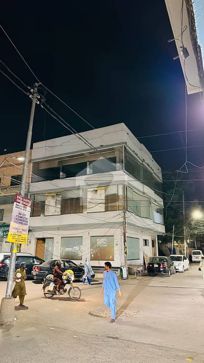 Corner Commercial Building With Basement For Sale Cantt Bazar, Malir Cantt