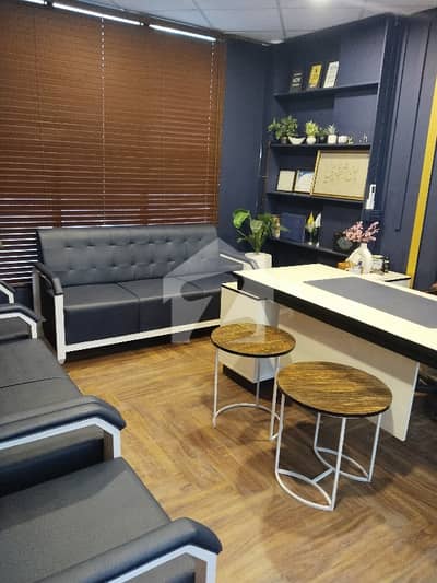 i. 8 markaz fully furnished office for rent.