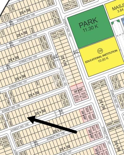 Invester Rate Plot , 50 Ft road ,Sun Face, Walking Distance to Ready Park