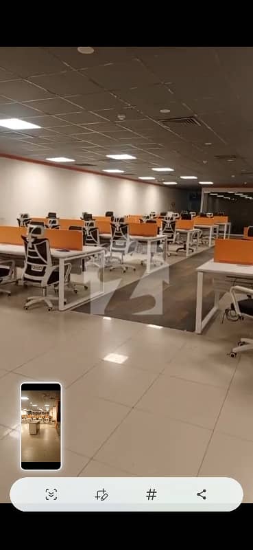 4000 Sq Feet Ground Floor fully furnish Commercial Space For Rent
