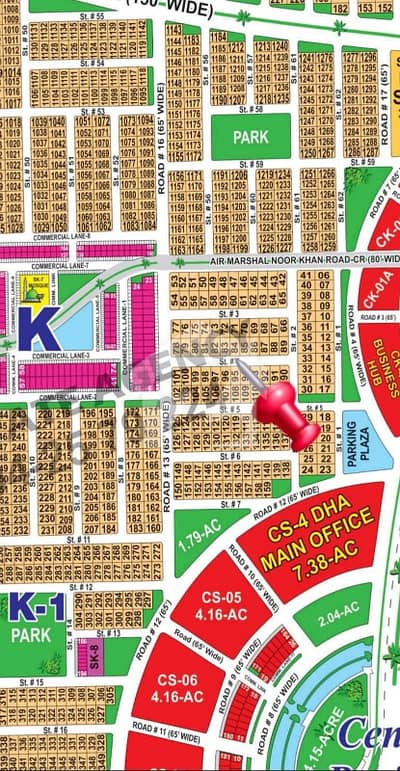 20 Marla Residential Plot For Grabs In DHA Defence