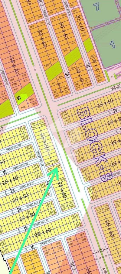 Faisal Hills B MDR Cornr Plot Top Location Plot For Sale