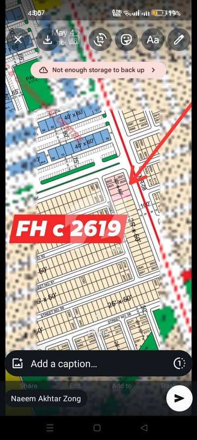 Faisal Hills C MDR 30*50 Plot Top Location  For Sale