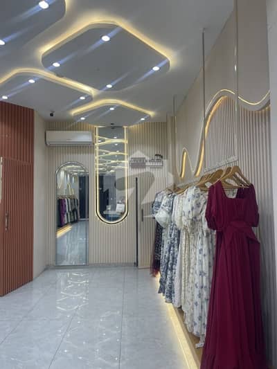 450 Sq. Ft Road Facing Shop for Rent on Main MM Alam Road | Hot Location | Prime Retail Opportunity