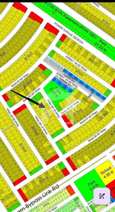10 Marla Plot 4 Street 28 ME 1 For Sale