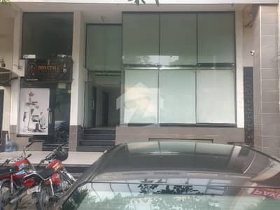 4 Marla Ground Mezzanine Shop For Rent CCA Commercial DHA Phase 4 Lahore