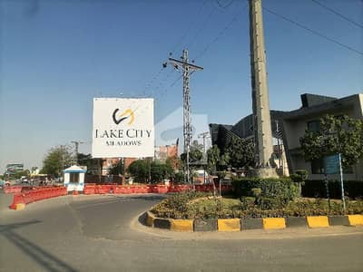 Get In Touch Now To Buy A Corner 10 Marla Residential Plot In Lake City Meadows Phase 1 - Block J