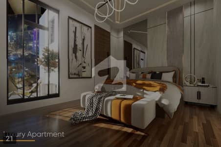 One Bed Fully Furnished apartment On Easy Installment Plan Facing Eiffel View