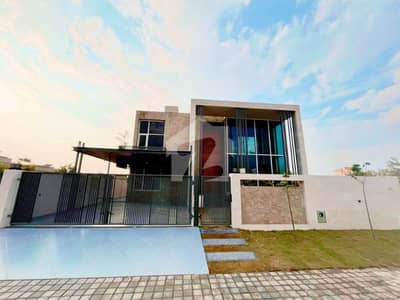 ONE KANAL BRAND NEW LUSH DESINER HOUSE FOR SALE IN DHA 2 ISB