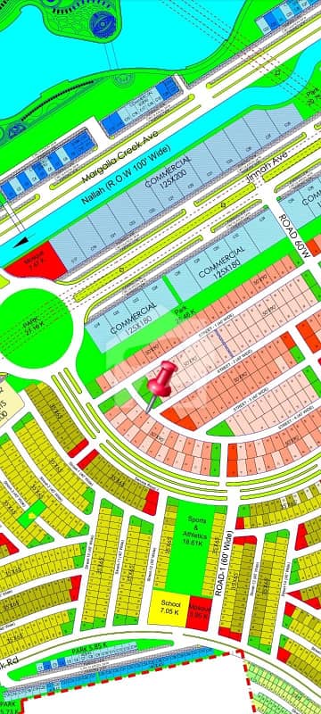 Prime 1 Kanal Plot for Sale | Lake District | DHA Margalla Enclave Islamabad