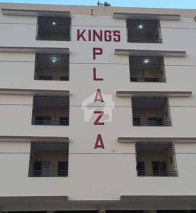 Good Prime Location 950 Square Feet Flat For Sale In Kings Plaza Near Allaah Wali Stop, 4K Chowrangi
