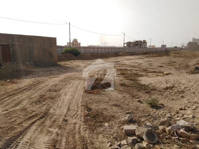 A Corner Residential Plot Of 120 Square Yards In Rok Cooperative Housing Society