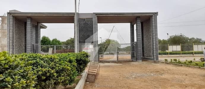 GULSHAN E BAHAR HOUSING SCHEME 120 Square Yard Residential Plot (Block 1), West Open For Sale