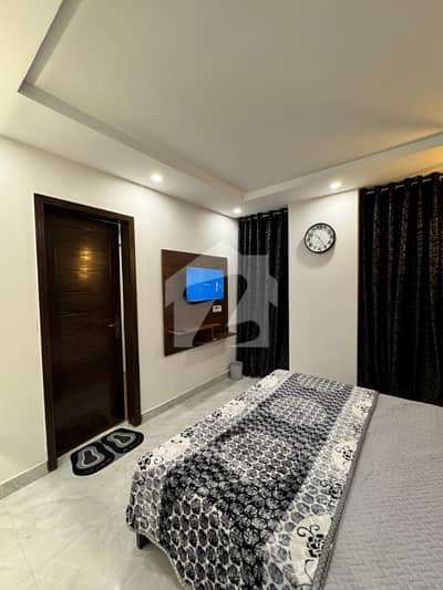 One Bed Fully Furnished Apartment For Rent In Iqbal Block Bahria Town Lahore