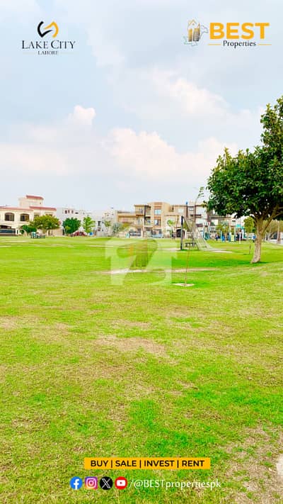 5 Marla Plot Near Park Prime Location in Block M 8 Lake City Lahore