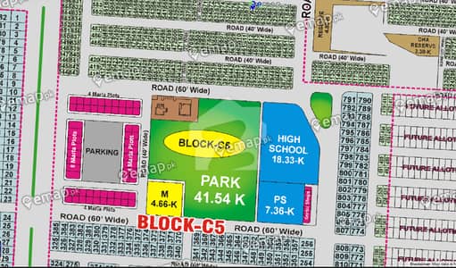 DHA Gujranwala C5 Block Residential Plot No. 431
