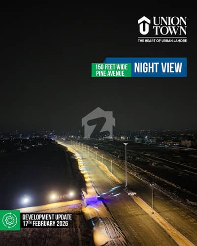 5 Marla Residential On Ground Plot Available On Easy Installment Plan in Union Town Main Pine Avenue Road Lahore