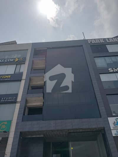 4 Marla luxury commercial plaza hot location floor available for rent in DHA phase 6 main MB, Lahore