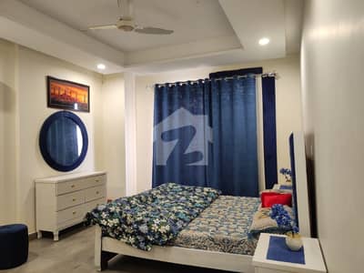 Bahria Town Phase 7 Two Bedrooms Apartment Fully Furnished Daliy Basis Weekly Monthly Long Time For Available For Lift 24/7