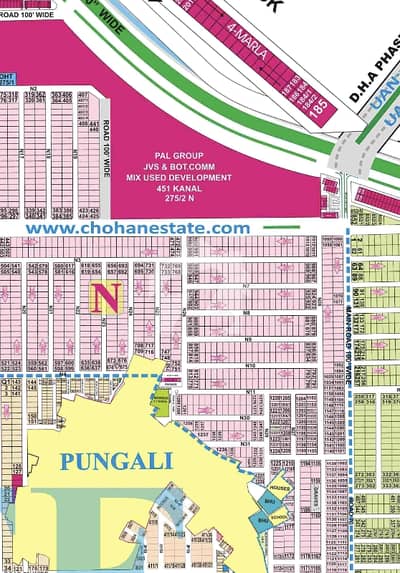 One Kanal Plot In Phase 6 Block N