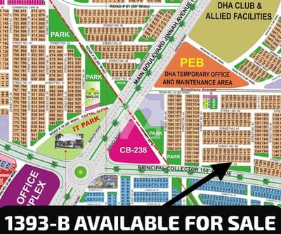 01 Kanal Prime Location Possession Plot available for Sale at Nominal Price in Sector-B, DHA Bahawalpur.