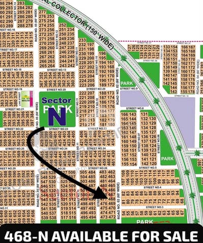 01 Kanal Prime Location Possession Plot Available For Sale At Nominal Price In Sector-N, DHA Bahawalpur.
