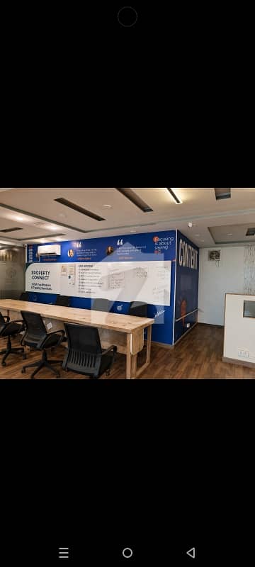 2900sqft Premium Fully Furnished Office For Rent In Blue Area|Lift Installed|
