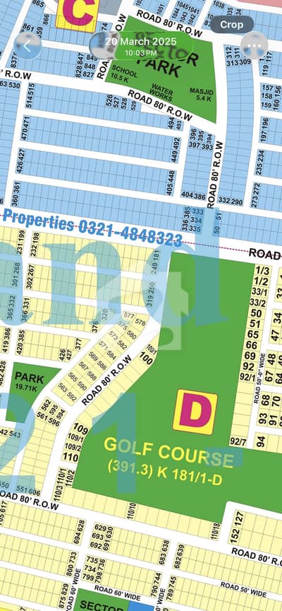 Hot Deal 1 Kanal Plot Block C