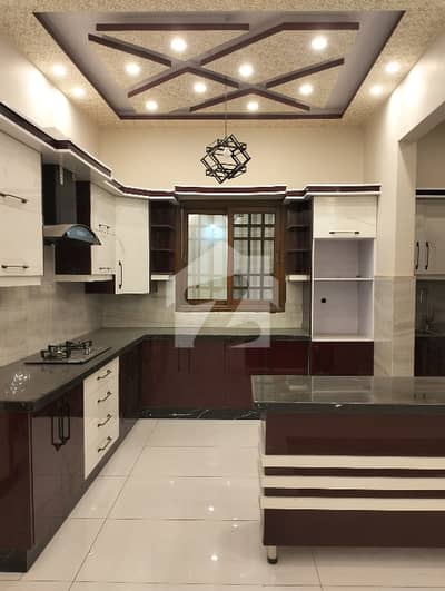 Gulshan E Iqbal Block 7.500 Sq Yard Brand New Portion 6 Bedrooms 2 Kitchen Parking Available Separate Interence 24/7 Electricity  Sweet Water Rent Demand 3.25 No Pics Direct Visit Family Visit *Code(16830)*