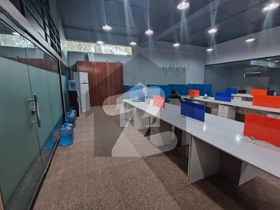 REX Marketing Fully Furnished I-8 Markaz 1500 Square Feet Office For Rent A Ready-To-Move