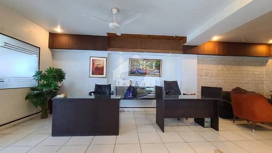 Prime 1,050 Square Feet Furnished Office For Rent Phase 8, DHA (Big Bukhari Commercial)