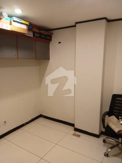 Semi furnished office in commercial tower with lift and generator available for rent