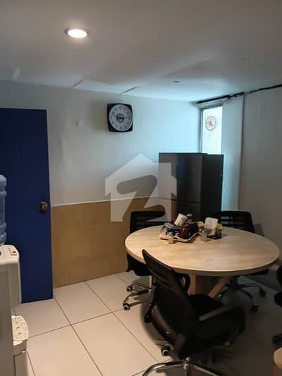 Semi Furnished Office In Commercial Tower With Lift And Generator Available For Rent