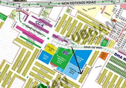 Plot no 411-R; 60'FT Road,Rare Opportunity for BANK LOAN Premium 5 Marla Plot | R Block Sector 4 | Ready to Build