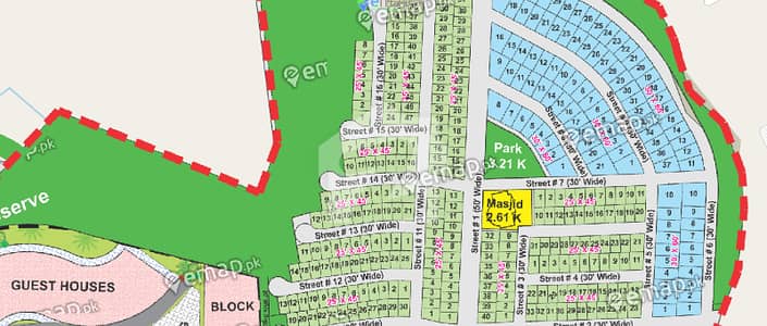 8 Marla Residential Plot for Sale in Sector E, River View North, DHA Phase 4