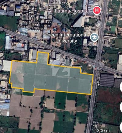 Main Raiwind Road Plot For Sale 160 Kanal
