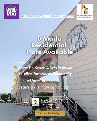 8 Marla Residential Plots Available for Sale DHA Peshawar