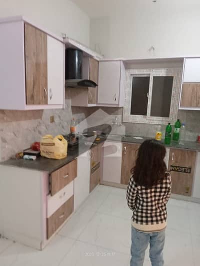 200 Sq Yard 3 Bed First Floor Portion With Roof Chance Deal