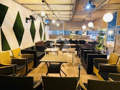 Prime Rooftop Shop & Restaurant Space for Rent in Muhammad Ali Society