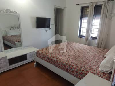 One Bed room Fully furnished upper portion for rent TV lounge kitchen only for one Male