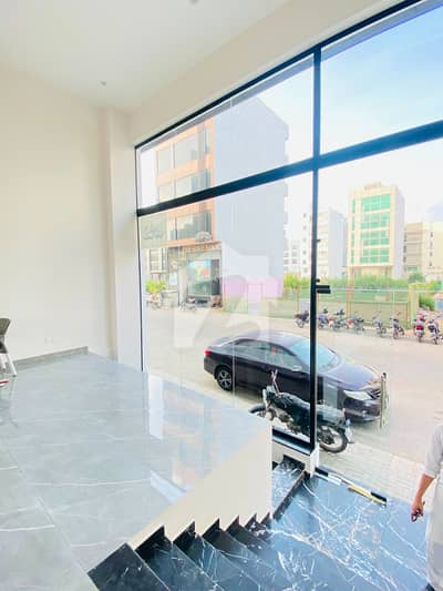 Brand New 1,800 Sq Ft Ground + Basement Commercial Space For Rent Zulfiqar Commercial, Phase 8, Brand New 1,800 Sq Ft Ground + Basement Commercial Space For Rent Zulfiqar Commercial, Phase 8,