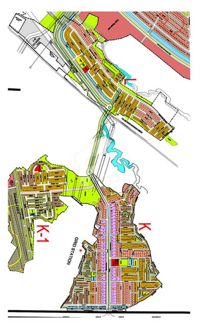 2 kanal corner category main avenue plot in Sector K (New Pindi)