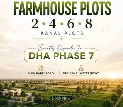Premium Investment: Luxury Farmhouses at Organic Phase 2, Barki Road, Lahore| Bin Yusuf Properties
