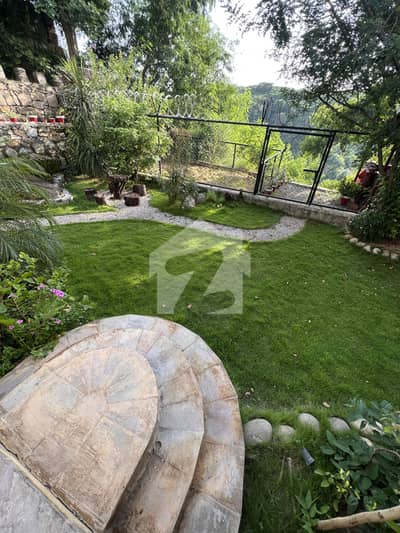 Back Open Height Area Vip Location Dha Phase 1 Sector F Extra Land At Back Side Of The House