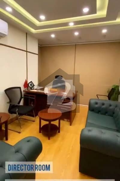 Cozy & Modern Fully Furnished 1900 Square Feet Office For Rent Blue Area Islamabad 2nd Floor