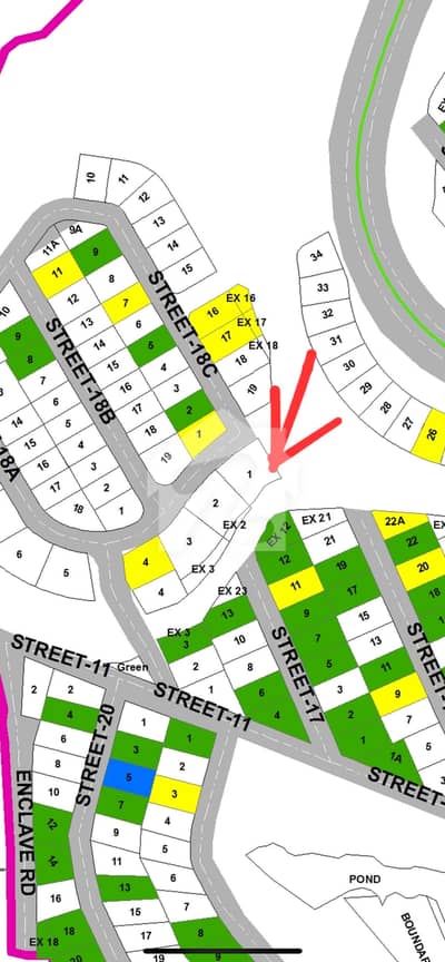 32 Marla Next To Park 2 Side Open / Open Basement Plot For Sale Dha Phase 1 Sector B Orchard